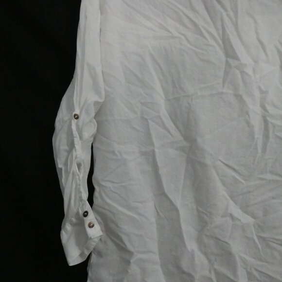 L.O.G.G. By H&M size 4 Classic White Long Sleeve Shirt With Chest Pockets - Picture 14 of 16